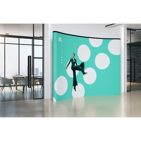 Ścianka reklamowa Smart łukowa